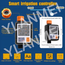 YLANMEI Irrigation System Kit, 360° Bendable Garden Automatic Irrigation System, Garden Irrigation System, Adjustable Nozzle Copper Watering System, for Lawn, Greenhouse, Garden Yard,50m/164ft+Timer