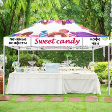 CUSEVE Custom Canopy Tent 10x20 with Logo Multicolor