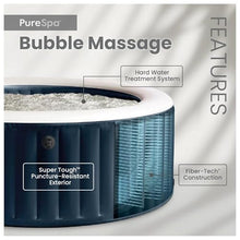 INTEX PureSpa 4 Person Inflatable Hot Tub with Energy-Efficient Spa Cover