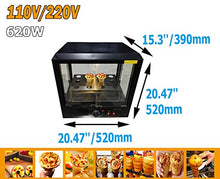 TXMACHINE 4 cone maker machine commercial pizza cone machine Handheld Pizza Making Machines for pizza shop with pizza oven,Display Cabinet (Display Cabinet, 110V/60HZ)