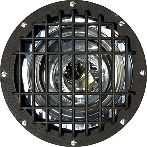 Dabmar Lighting Fiberglass In-Ground Well Light with Grill Bronze Finish 15