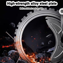 Electric Chainsaw,Handheld Wall Cutter Concrete Ring Saw, High-Power Toroidal Concrete Saw,with Water Fed Dust Suppression (Ac8600)