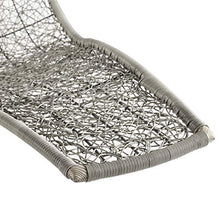 Modway Landscape Wicker Rattan Outdoor Patio Porch Chaise Lounge Hanging Swing Chair Set with Stand in Light Gray Gray
