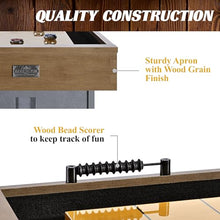 Barrington Billiards Urban Shuffleboard Table Gray/Brown