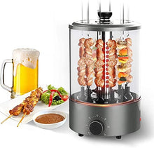 CUTPOIY Fully Automatic Rotary Skewer Machine, Household Party Skewer Electric Stove, 360° Rotating Smokeless 12 Skewers Capacity Easy-to-Clean Skewer Machine