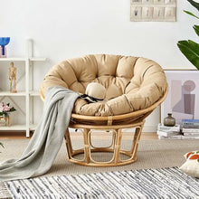 XCBHDBD Round Thick Hanging Chair Cushion Soft Support for & Egg Chairs Comfortable Nest Style Indoor Outdoor Use Garden Balcony 100 x 100 cm.