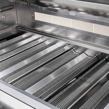 Blaze Outdoor Grill Freestanding 32-Inch Stainless Steel Natural Gas BBQ Grill with 4 Burners, Rear Infrared Burner, Interior Grill Lights, and Heavy Duty Cart - BLZ-4-NG