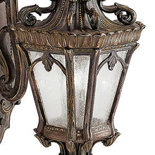 Bailey Street Home 2 Light Outdoor Wall Mount 24 inches Tall by 10 inches Wide-Textured Black Finish Traditional Outdoor Wall XLarge 147-Bel-1044914