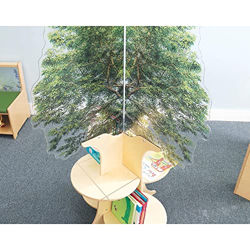 Whitney Brothers Nature View Tree Book Shelf Multi Color