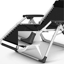 Renovation House Chairs Lounge Chairs Folding Zero Gravity Reclining Outdoor Lounge Patio Chairs Adjustable Folding Recliner for Deck Patio Beach Yard Pack Durable (Color : Without mattress)