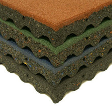 Rubber-Cal Eco-Safety Interlocking Playground Tiles 28 Sq.Ft. Green