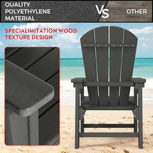 Costaelm Paradise Kids 5-Piece HDPE Outdoor Patio Round Dining Table and Chairs Set, Gray