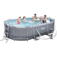 Bestway Power Steel Oval Frame Pool Set Multi