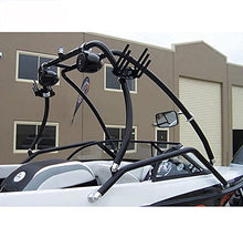 Krypt Towers Origin Catapult Universal Wakeboard Boat Tower Black