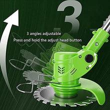 Electric Lawn Mower Small Household Lawn Mower Rechargeable Lawn mower-1600W-mowing/weeding/shrubs Easily Replace Manual weeding-36V-18000mA