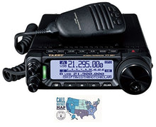 YAESU Bundle - FT-891 HF/6M 100W Mobile Transceiver with Ham Guides Quick Reference Card Black