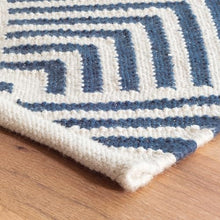 Dash & Albert Cleo Indoor/Outdoor Area Rug 10' x 14' Navy