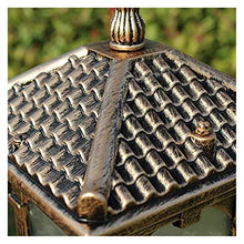 ALDEPO Courtyard Light MERCB Outdoor Pillar Lamp Garden Courtyard Fence Column Step Corridor Street Garden Fence Parking Lot Coffee Lighting