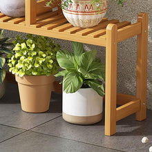 Wood Plant Stand Indoor Holders For Plants Sturdy Flower Pot Stands Simple Plants Shelf Wooden Flower Stand For Patio Plant Display Rack Variety Flower Flowerpot Stand For Living Room Balcony