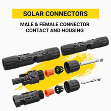 Spartan Power Solar Panel Connectors IP67 1000V 30A (Male & Female) for PV Solar Panels, 10 AWG - 14 AWG - Pack of 500