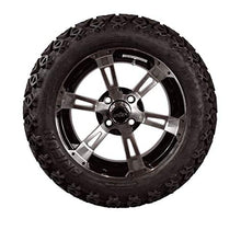 3G Lift Kit Combo with 14" Colossus Wheels for EZGO RXV Golf Carts 2013.5+