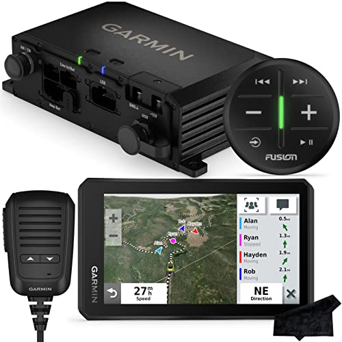Certified Brands Garmin Tread Base Edition Off-Road Navigator with Fusion Marine Audio Box Audio Box Only
