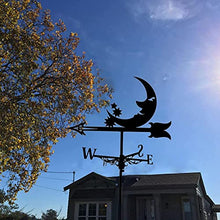 Weather Vane Metal Weathervane Retro Farm Scene Garden Stake Wind Direction Indicator Durable Garden Decorations Wind Vane (Color 5) (Color 4)