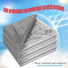 FENGZEQUAN Heavy Duty Outdoor Curtain PVC Plastic pergola Cover with Zipper, Gray Transparent Tarpaulin Side Panels, Anti-Aging Insulation Soft, Low Temperature Resistant(H3xL10m/H9.8xL32.8ft)