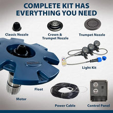 Airmax EcoSeries Floating Fountain, 1/2 HP with Color Changing LED Kit