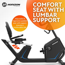 Horizon Fitness 5.0R Recumbent Bike Black