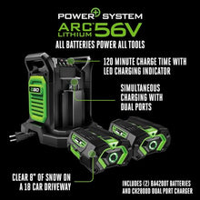 EGO SNT2405 24" Cordless Snow Blower Kit, Self Propelled, w/ 2 7.5Ah Batteries