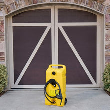 Scepter Flo N' Go Duramax Wheeled Container, Yellow, 14 Gallon, 2-Pack