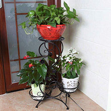 MIIKHI Plant standFlower Stand Tiered Classic Plant Stand Decorative Garden Patio Standing Plant Flower Pot Shelf Display Shelf Holds Flower Pot with