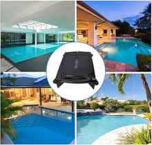 Solar Powered Cordless Robotic Pool Cleaner, with Dual Charging, 2 Speed, Auto Obstacle Avoidance and Escape Function, Automatic Skimmer Robot