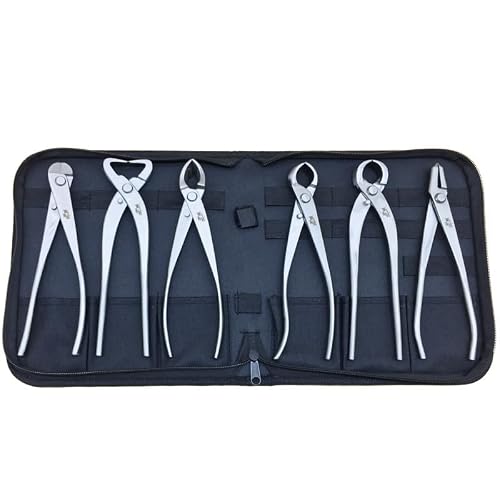 Bonsai tool Set Kit Stainless Steel Bonsai Scissors Knob Cutter Jin Pliers Trunk Splitter Garden Pruning Styling Tools