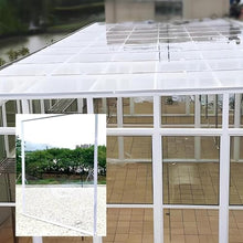 Polycarbonate Greenhouse Board, Polycarbonate roof Board, Waterproof and UV-Resistant Transparent Plastic roof, Used for Greenhouse Replacement(3mm,1.8x20m/6x65.6ft)
