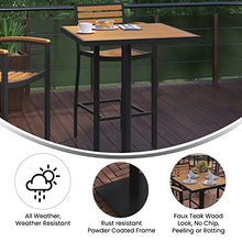 Flash Furniture Commercial Grade 32" Outdoor Bar Height Square Table