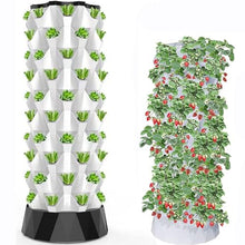 Garden Hydroponic Growing System Vertical Tower - Vegetable Plant Tower Gift for Gardening Lover - Automate Aeroponics Mini Indoor Outdoor Home Grow Herb,8Layers (8layers