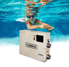 AYCHLG Mini Swimming Pool Heater Thermostat 65000Btu/Hr 240V Gold
