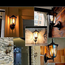 Lamp Post Lights Outdoor,Table Lamps Lights Victorian Retro Outdoor with Waterproof Function Outdoor Lighting Garden lamp American Balcony Stair Exterior E27 Size: 20X37 cm A++