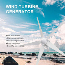 1800W 24V Wind Solar Kit with 2000W Power Inverter Off Grid System for Home：1000W Wind Turbine Generator + 8pcs 100W Poly Solar Panel + Hybrid MPPT Charge Controller + Accessory