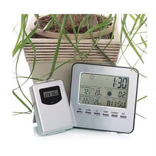 ABS Square Indoor Outdoor Temperature Humidity Meter Electronic Thermometer