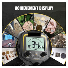 UYCVT Metal Detectors, Metal Detector Underground Professional Depth 2.5M Search Finder Gold Detector Treasure Hunter Detecting Pinpointer