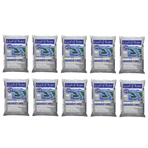 Coast of Maine Stonington Blend, 1.5 cu ft (Pack of 10) Organic and Natural Grower?s Mix for Large Container Plants