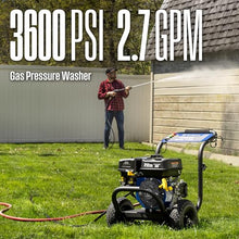 Westinghouse WPX3600 Gas Pressure Washer, 3600 PSI and 2.7 GPM, Onboard Soap Tank, Spray Gun and Wand, 5 Nozzle Set, for Cars/Fences/Driveways/Homes/Patios/Furniture