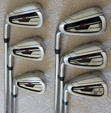 Performance Custom Golf Left Handed Tall Mens Golf Set Black Red