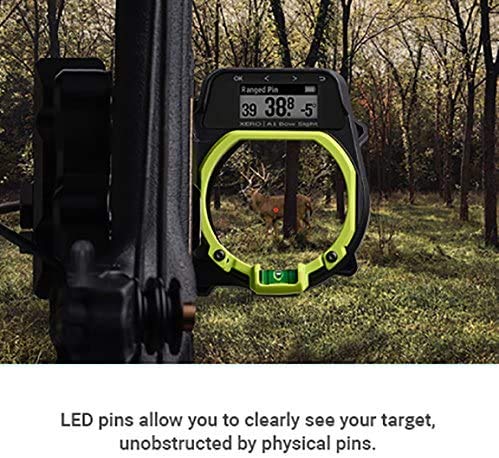 Wearable4U Garmin Xero A1 Left-Handed Auto-ranging Digital Bow Sight with Lens Cleaning Pen Bundle