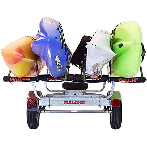 Malone MicroSport 4-Boat Stacker Kayak Trailer Package