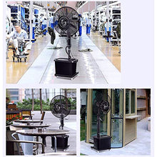 GAZOGJ 26" Misting Fan Metal Oscillating Commercial High-Velocity Outdoor indoor Mist Fan Black Industrial Cool,Black,copper-26-260W
