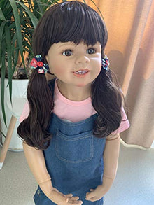 Saskai Reborn Huge 39" Lifelike Toddler Girl Doll Multicolor